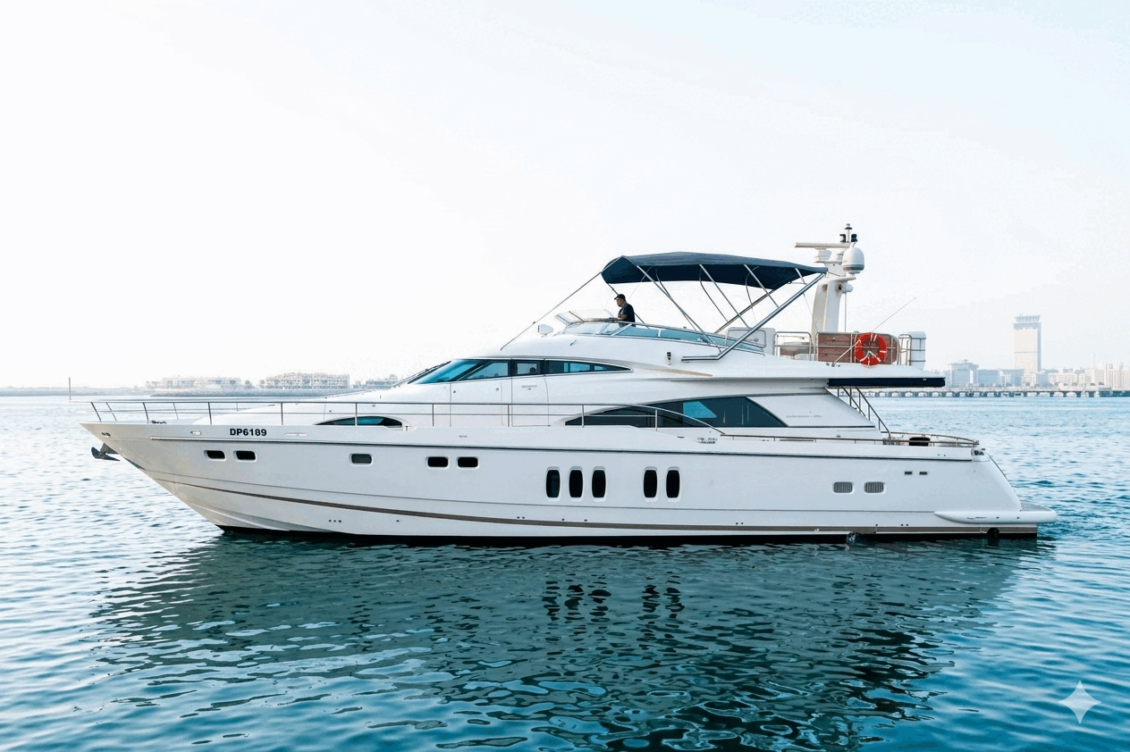 82 Feet Luxury European Princess Yacht Dubai Yacht